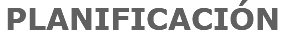 PLANIFICACIÓN